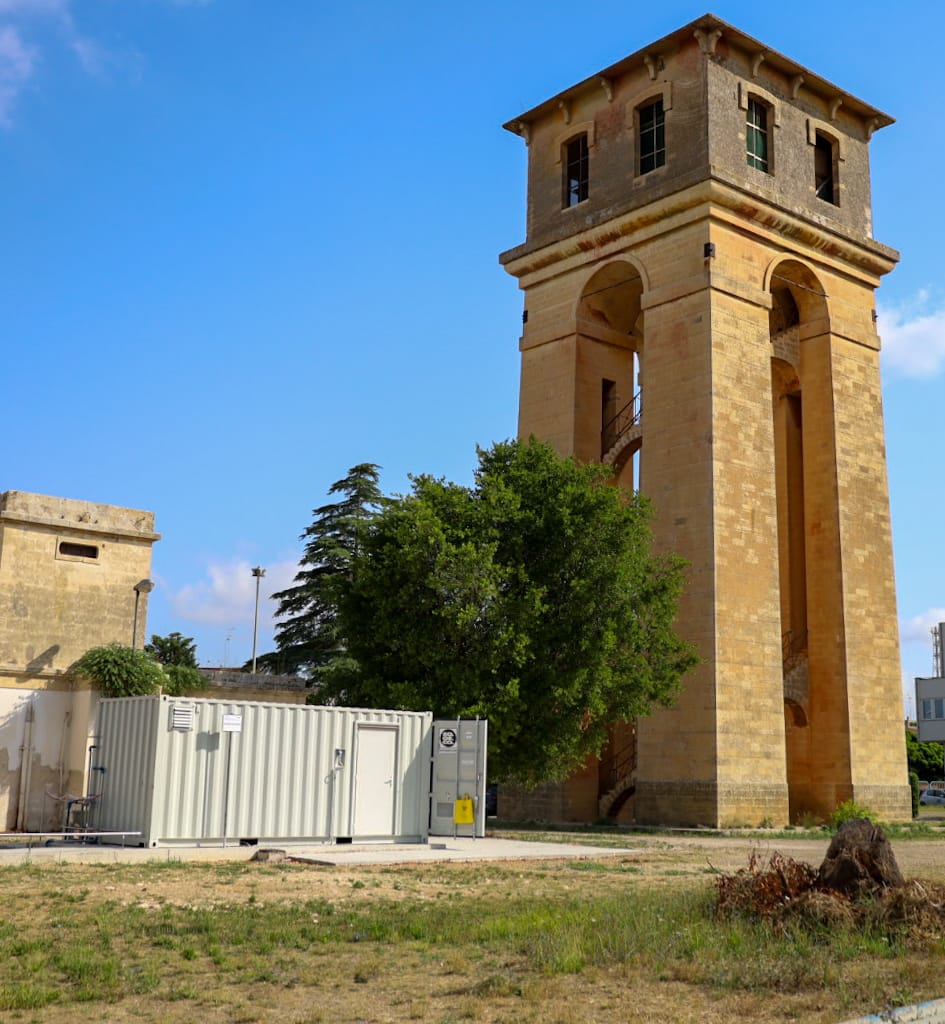 ADV.ERT Module and Water Tower in Lecce